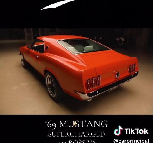 Explore the 1969 Mustang Boss 429 Muscle Car