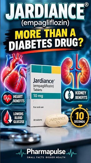 Jardiance Explained in 10 Seconds 💊 | What Does Jardiance Do? #pharmacology #usa #sglt2