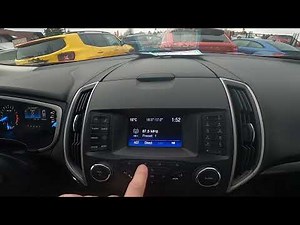How to Manually Change Radio Station in Ford Edge II ( 2015 – 2020 ) - Adjust Radio Station