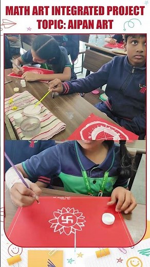 Aipan Art Meets Mathematics: Students Create Geometric Masterpieces | Math Art Project