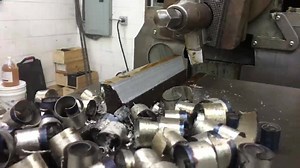 50K views · 630 reactions | Tonight I’ve been playing around with a roughing tool and testing out high depth of cuts on the shaper. Check out this slow-mo clip!  | Abom79 | Facebook