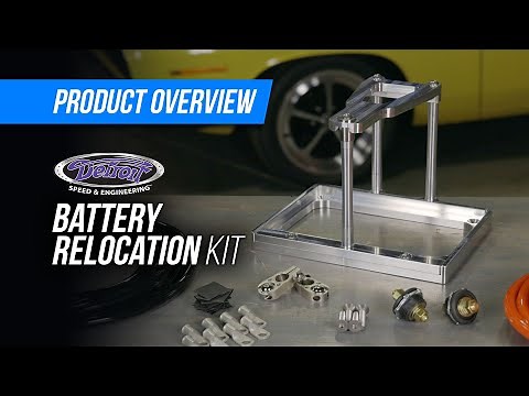 Relocate The Battery In Your Vehicle With Detroit Speed's Battery Relocation Kits