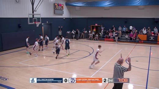 ICCS Lions vs Excel Christian Academy Warriors V | Illinois Central Christian School