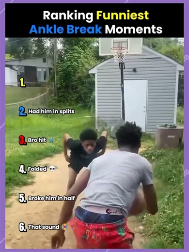 Funny ankle breaking moments [Credits to the owner]