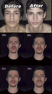 Chiseled face look #faceexercise #burnfat | Face._sculpting