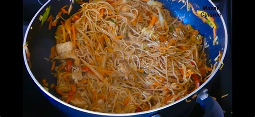 75K views · 3.7K reactions | Chicken & vegetable spaghetti , ash | Mazar cuisine. Afghan recipes | Facebook