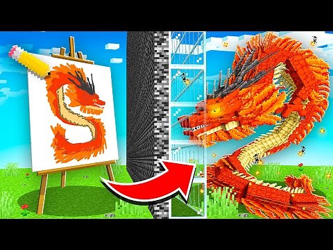 What I DRAW Comes To Life in a MOB BATTLE!