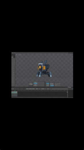 Robot #spine2d #spineanimation #2danimation