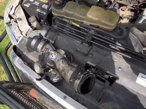 GSC 7.3 Powerstroke spider removal and intercooler boot replacement