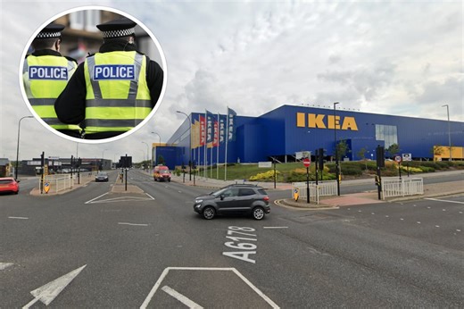 Car crash near Sheffield IKEA sees man and woman taken to hospital