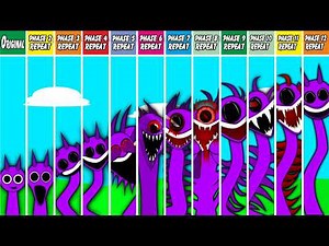 Sprunki Evolution: Original VS All Phases 2-12 (Daylight Edition) ☀️😱