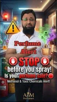 Alcohol in Perfume | Harmful or Necessary? #Shorts #perfume