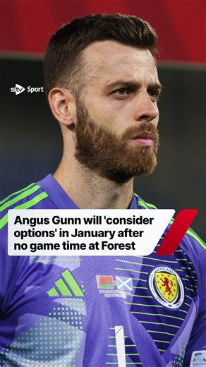 Scotland goalkeeper Angus Gunn says he will consider his options in January as he looks to play regular football. The Nottingham Forest stopper has been frozen out at the City Ground and has yet to make a first team appearance for the English Premier League side. And, as he prepares for World Cup qualifiers against Greece and Belarus with the national team, he admits he may need to reassess his situation when the transfer window reopens. #stvnews #stvsport #scotland #AngusGunn | STV News