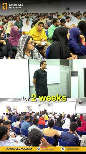 Pre-CSS 2027 | Start your CSS journey for FREE | Lahore CSS Academy #lahorecssacademy #students