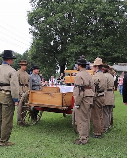 This is the historic last Civil War Funeral of Confederate Lt Andrew Jackson Buttram. The Soldier's Body Recovered in the Yard is believed to be the last Confederate lost in battle. This is about the recovery of Lt. Andrew Jackson Buttram, CSA, from the American Civil War. The battle/skirmish happened in Munford, Alabama, on April 23, 1865, and his body was recovered on February 26, 2020. #history #civilwar #funeral | History Seekers