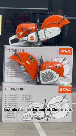 Meet the NEW STIHL TS 910i – Power Meets Precision.