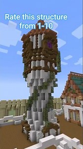 Epic Fantasy Tower Showcase! (Minecraft Build)