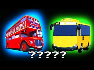 7 Bus Tayo VS London Bus Horn Sound Variations in 65 Seconds