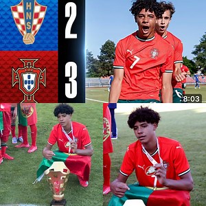 1.2M views · 62K reactions | RONALDO JR 2 AMAZING GOALS IN THE FINAL | PORTUGAL 3-2 CROATIA UNDER 15 HIGHLIGHT | KDC Global | Facebook