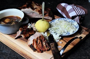 Dicke Rippe Braten