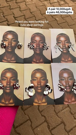 Your go to silver earrings NOTE: all available products at SLIN are always posted on SLIN VOLLECTION Instagram account.