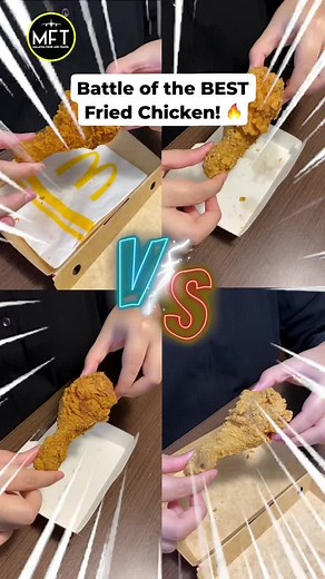 [🤔Which Fast Food Chains’ Fried Chicken Is Top Tier?] . 🍗We put Fried Chicken from different fast food restaurant chain to a test to find out which one fullfill the criteria; ✨juiciness✨, ✨spiciness✨ and ✨crispiness✨ . 🍗We picked our pick. Tell us below what’s yours!⬇️ #malaysiafoodandtravel #mft #fastfood #friedchicken #makanlokal #fyp #foryoupage