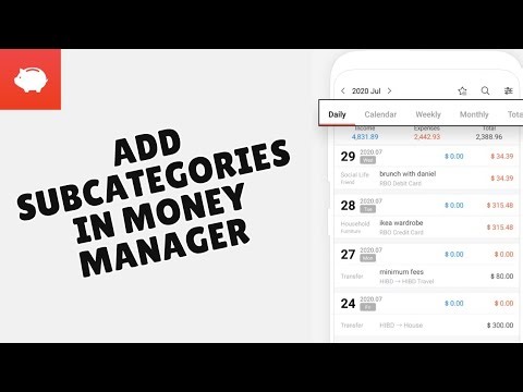 How to Add Subcategories in Money Manager 2026?