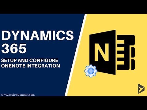 Dynamics 365 - Setup OneNote Integration
