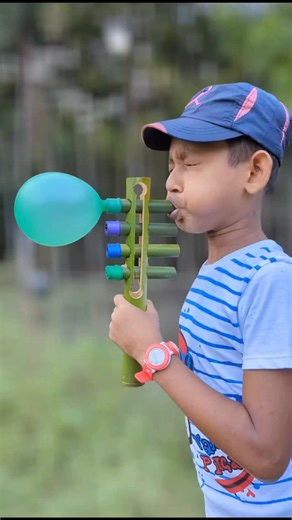 Innovative Bamboo DIY Project | Eco-Friendly Handmade Balloon Popper Build 🎬 Video Credit: (Bamboo Pops) YouTube Channel #diy #bamboo #art #diyprojects #naturecrafts | The Green Artisan