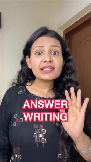 Vrinda Rungta | Student Mindset Coach | Study. Speak. Succeed. on Instagram: "Comment “ANSWER” and get the most effective answer writing pattern in your DM! I got 95 and above for almost all subjects and I followed this exact strategy for myself in the exams. Also 100 plus students of mine also followed the same and got fantastic results. What are you waiting for ? (Answer, Subjects, Pattern, Strategy, Results, Exams , Score High, Exclusive, Tips & Tricks) #answerwritingpractice #answerstructure