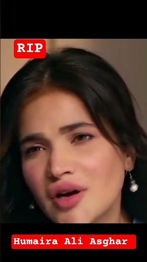 Humaira Ali Drama | Emotional scene of Humaira Asghar | Humaira before death #shorts #search #news