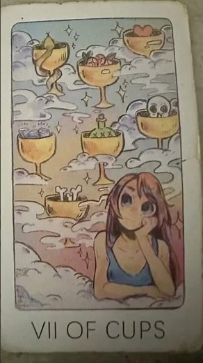 ⚡ Seven of Cups Tarot: The Choice Of Of The Day That Will Change Everything🔮 #tarotread #tarotlady