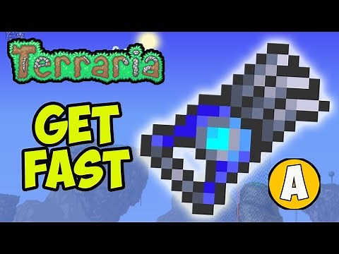 Fastest Digging Speed Possible Terraria or Shroomite Digging Claws Melee Boost (EASY)