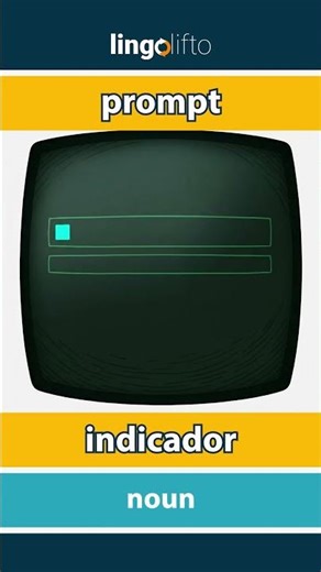 🇬🇧🇪🇸 prompt - indicador : learn English : aprendamos inglés : vocabulary builder