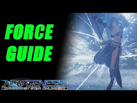 PSO2:NGS Force Skill Tree Guide