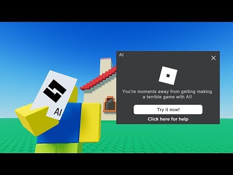 Can ROBLOX'S AI make a game?