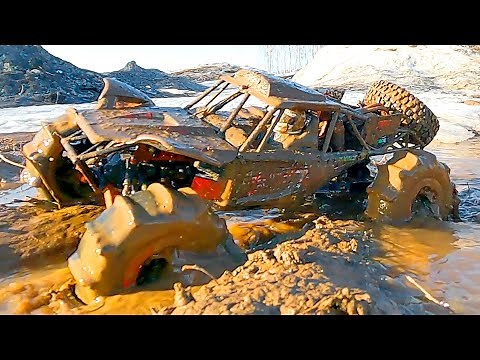 Mud Monsters: Extreme RC Truck's Muddy Puddle Race!
