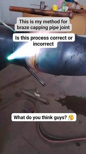 141K views · 256 reactions | This is my method for braze capping pipe joint #fbreelsvideo #shortsreels #brazing #copper #pipe | Raffy R Mercano | Facebook