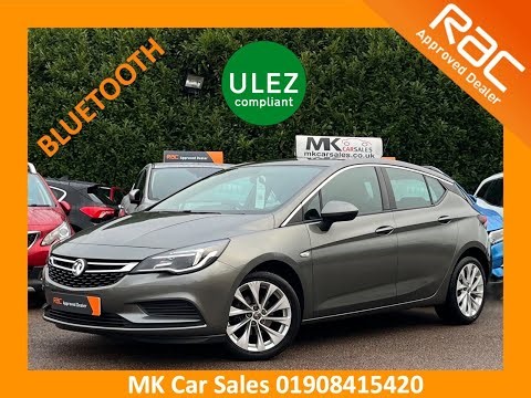 2017 Vauxhall Astra Design 1.4T Cosmic Grey BF17BPU MK Car Sales