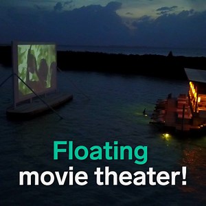 Floating movie theater! | Insider Travel