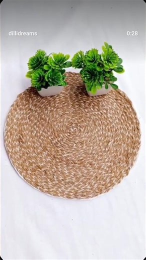 Simple Jute Mat Design | Budget-Friendly Home Decor Idea 🌿