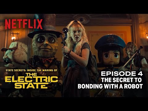 How Millie Bobby Brown & Chris Pratt Filmed with Robots | The Electric State Podcast | Netflix