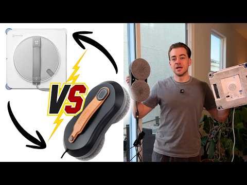 Window Cleaning Robot Comparison: ECOVACS W2S vs FRUITEAM Which Is Better?