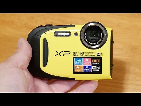 Fuji XP80 Waterproof Shockproof Digital Camera Unboxing & Initial Impressions (Finepix XP80)