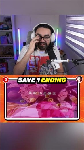 You can only save one ending from Dragon Ball.