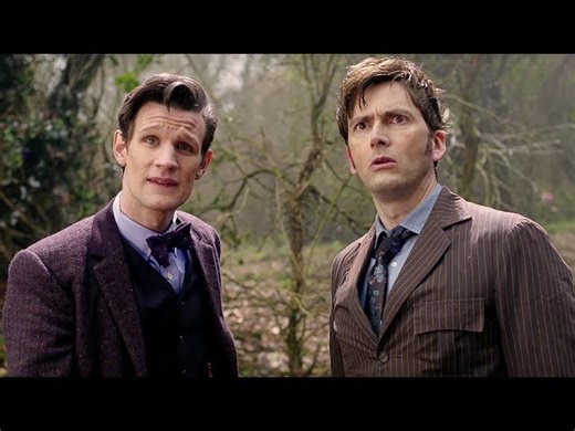 Eleventh Doctor Who Meets the Tenth Doctor Who