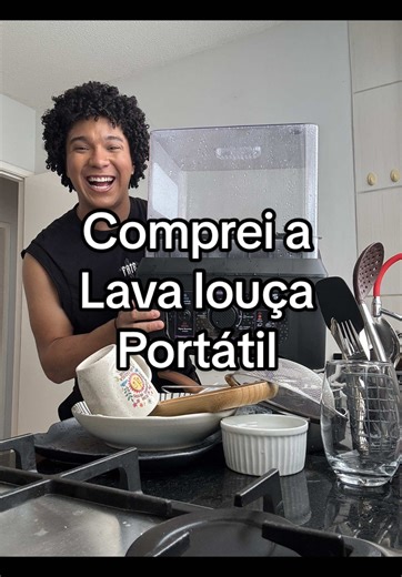 Testando Lava Louça Portátil da Shopee: Vale a Pena?