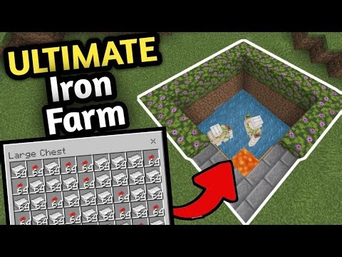 Ultimate Iron Farm Tutorial 🔥 | Easy & Efficient Design for Minecraft (2025