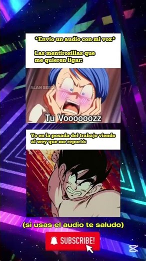 bulma y la voz #shorts #videoviral #memes #anime #humor #comedia #dbz #dbs #dragonball #goku