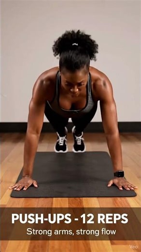 Day 4 – Push-Ups | Upper Body Flow#shorts #shortvideo